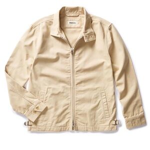Taylor Stitch Flint Jacket in Light Khaki Foundation Twill - NWOT - 40 - M